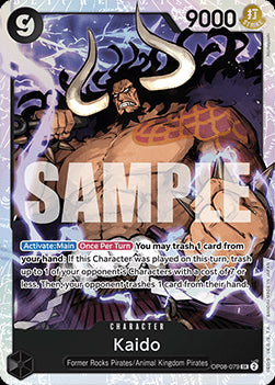 Kaido (OP08-079) (V.1) - Two Legends (Super Rare) [079]