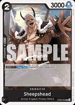 Sheepshead (OP08-083) - Two Legends (Uncommon) [083]