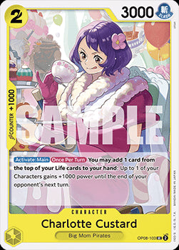 Charlotte Custard (OP08-103) - Two Legends (Uncommon) [103]
