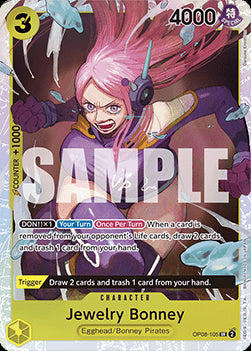 Jewelry Bonney (OP08-105) (V.1) - Two Legends (Super Rare) [105]