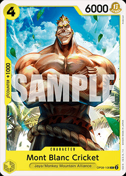 Mont Blanc Cricket (OP08-108) - Two Legends (Common) [108]