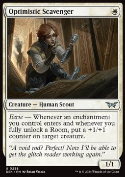 Optimistic Scavenger - Duskmourn: House of Horror: Extras (Uncommon) [288]