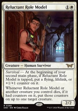 Reluctant Role Model (V.1) - Duskmourn: House of Horror: Extras (Rare) [289]