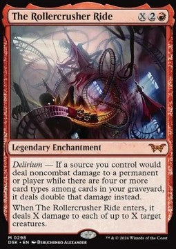 The Rollercrusher Ride (V.1) - Duskmourn: House of Horror: Extras (Mythic) [XDSK-298]