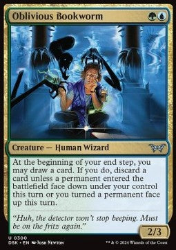 Oblivious Bookworm - Duskmourn: House of Horror: Extras (Uncommon) [300]