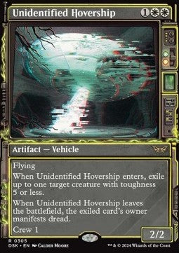 Unidentified Hovership - Duskmourn: House of Horror: Extras (Rare) [XDSK-305]