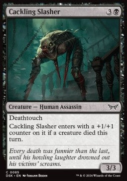 Cackling Slasher - Duskmourn: House of Horror (Common) [85]