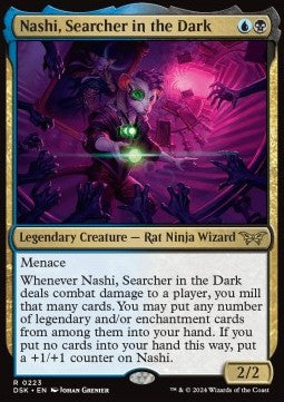 Nashi, Searcher in the Dark - Duskmourn: House of Horror (Rare) [223]