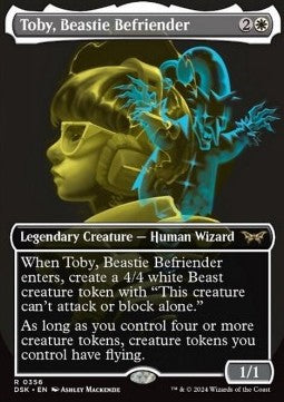 Toby, Beastie Befriender - Duskmourn: House of Horror: Extras (Rare) [356]