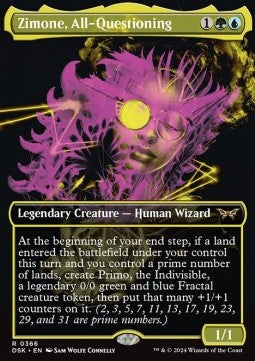 Zimone, All-Questioning - Duskmourn: House of Horror: Extras (Rare) [366]