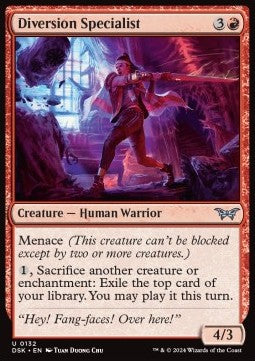 Diversion Specialist - Duskmourn: House of Horror (Uncommon) [132]