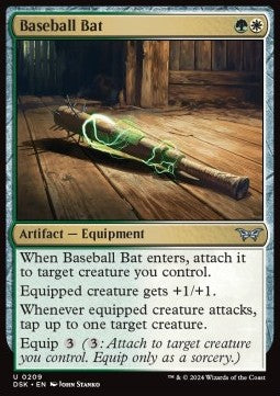 Baseball Bat - Duskmourn: House of Horror (Uncommon) [209]