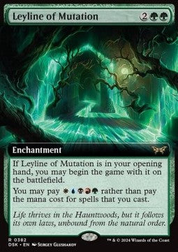 Leyline of Mutation - Duskmourn: House of Horror: Extras (Rare) [382]