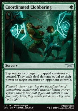 Coordinated Clobbering - Duskmourn: House of Horror (Uncommon) [173]