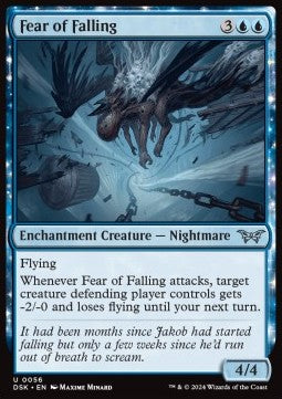 Fear of Falling - Duskmourn: House of Horror (Uncommon) [56]