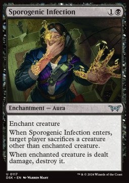 Sporogenic Infection - Duskmourn: House of Horror (Uncommon) [117]