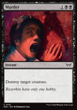 Murder - Duskmourn: House of Horror (Common) [110]