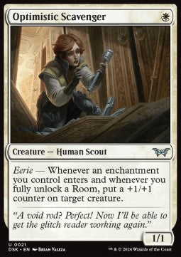 Optimistic Scavenger - Duskmourn: House of Horror (Uncommon) [21]