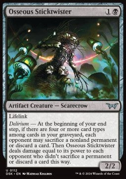 Osseous Sticktwister - Duskmourn: House of Horror (Uncommon) [112]