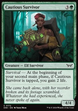 Cautious Survivor - Duskmourn: House of Horror (Common) [172]