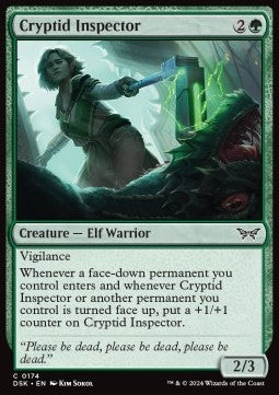 Cryptid Inspector - Duskmourn: House of Horror (Common) [174]