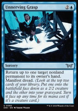 Unnerving Grasp - Duskmourn: House of Horror (Uncommon) [80]