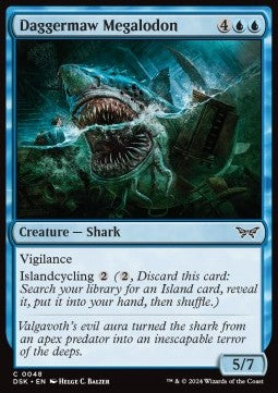 Daggermaw Megalodon - Duskmourn: House of Horror (Common) [48]