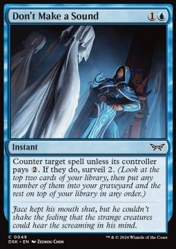 Don't Make a Sound - Duskmourn: House of Horror (Common) [49]