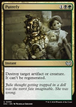 Putrefy - Commander: Duskmourn: House of Horror (Uncommon) [90]