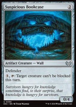 Suspicious Bookcase - Commander: Duskmourn: House of Horror (Uncommon) [95]