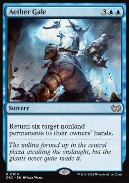 Aether Gale - Commander: Duskmourn: House of Horror (Rare) [109]