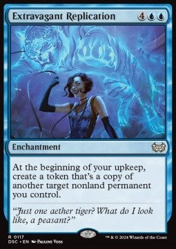 Extravagant Replication - Commander: Duskmourn: House of Horror (Rare) [117]