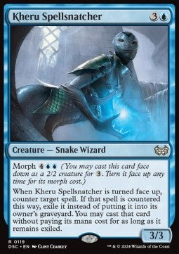 Kheru Spellsnatcher - Commander: Duskmourn: House of Horror (Rare) [119]