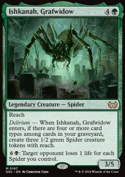Ishkanah, Grafwidow - Commander: Duskmourn: House of Horror (Mythic) [187]