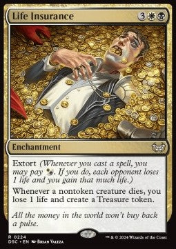 Life Insurance - Commander: Duskmourn: House of Horror (Rare) [224]