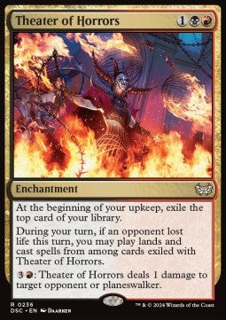 Theater of Horrors - Commander: Duskmourn: House of Horror (Rare) [236]