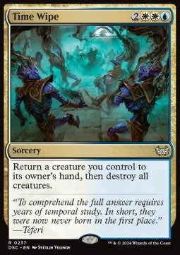 Time Wipe - Commander: Duskmourn: House of Horror (Rare) [237]