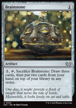 Brainstone - Commander: Duskmourn: House of Horror (Uncommon) [242]