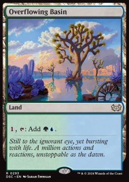 Overflowing Basin - Commander: Duskmourn: House of Horror (Rare) [293]