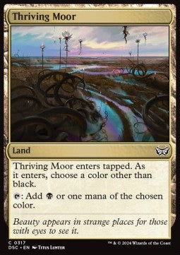 Thriving Moor - Commander: Duskmourn: House of Horror (Common) [317]