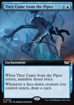 They Came from the Pipes - Commander: Duskmourn: House of Horror: Extras (Rare) [XDSC-45]