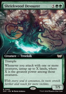 Shriekwood Devourer - Commander: Duskmourn: House of Horror: Extras (Rare) [XDSC-62]