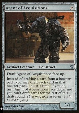 Agent of Acquisitions - Mystery Booster 2: Reprints from Across Magic's History (Uncommon)