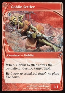 Goblin Settler - Mystery Booster 2 (Uncommon) [MB2-131]