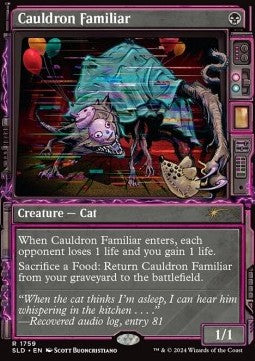 Cauldron Familiar - Secret Lair Drop Series: Camp Totally Safe Superdrop (Rare) [1759]