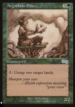 Argothian Elder - Mystery Booster 2: Reprints from Across Magic's History (Uncommon)