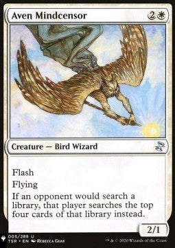 Aven Mindcensor - Mystery Booster 2: Reprints from Across Magic's History (Uncommon)