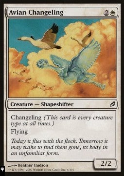 Avian Changeling - Mystery Booster 2: Reprints from Across Magic's History (Common)