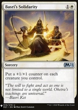 Basri's Solidarity - Mystery Booster 2: Reprints from Across Magic's History (Uncommon)