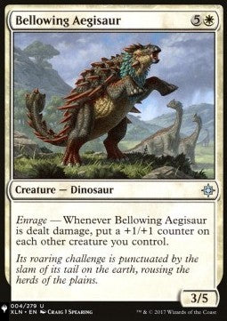 Bellowing Aegisaur - Mystery Booster 2: Reprints from Across Magic's History (Uncommon)